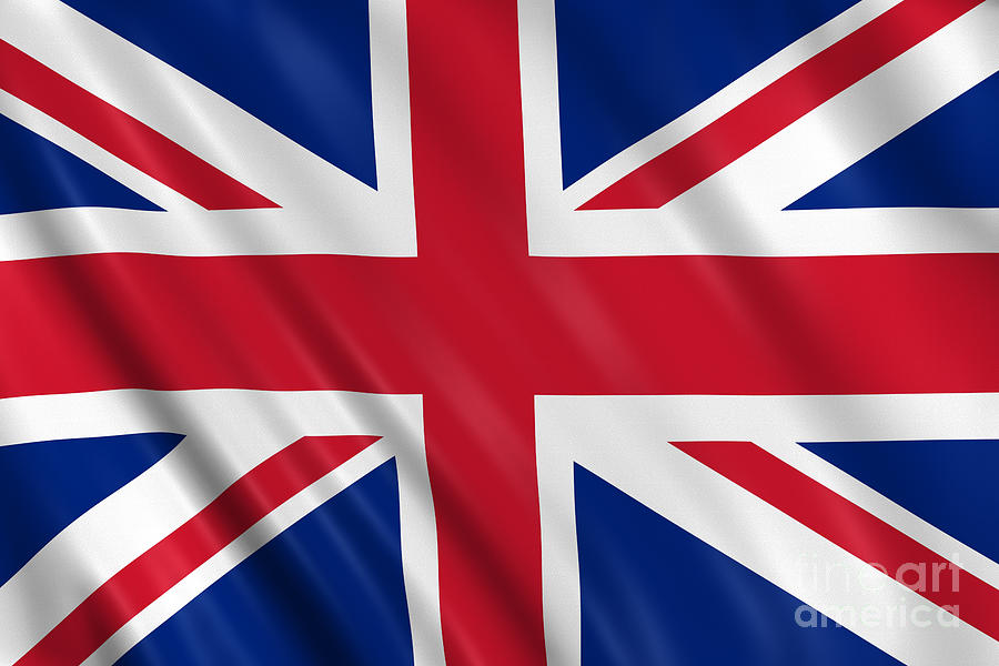 United Kingdom Flag Photograph by Visual7