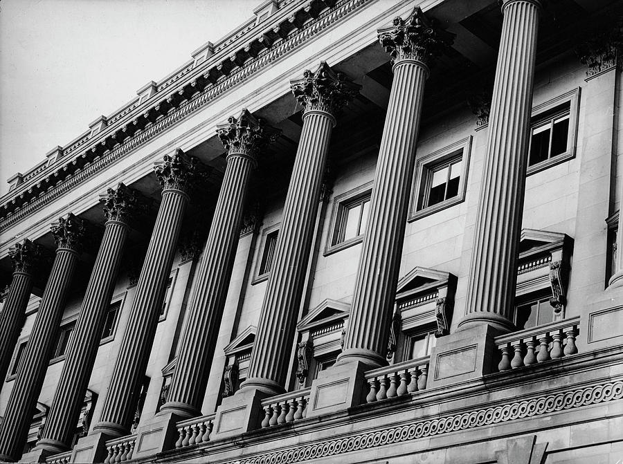 United States Capitol Digital Art by Margaret Bourke-White - Pixels