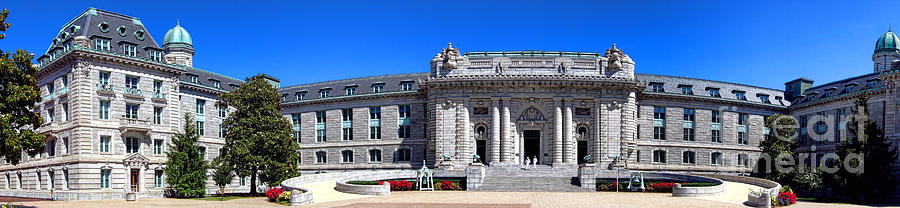 United States Naval Academy Bancroft Hall Photograph by Olivier Le Queinec