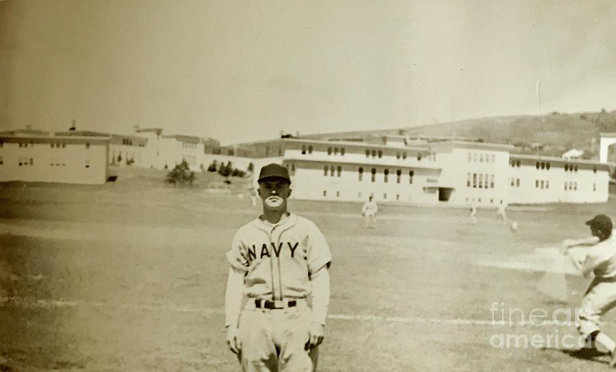 United States Navy Baseball Team Photograph