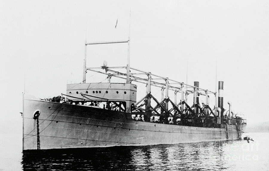 United States Navy Collier Uss Cyclops Photograph by Bettmann