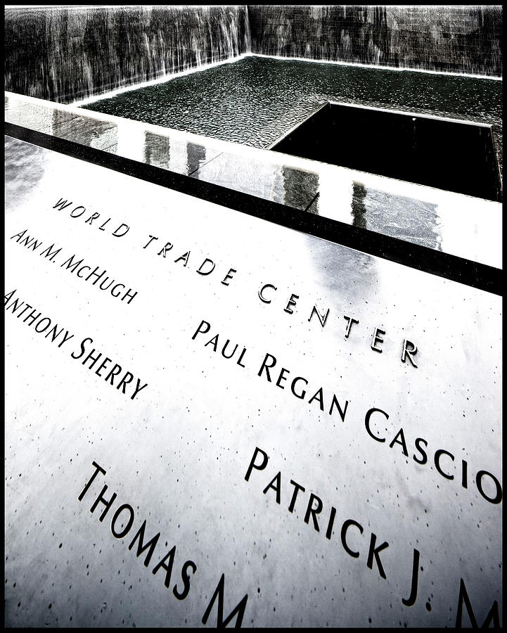 United States, New York City, Manhattan, Lower Manhattan, 9/11 Or Ground Zero Memorial Digital Art by Massimo Ripani