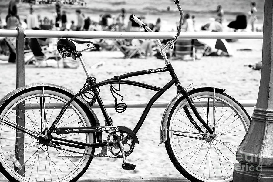 Univega Bicycle at Avon by the Sea Photograph by John Rizzuto