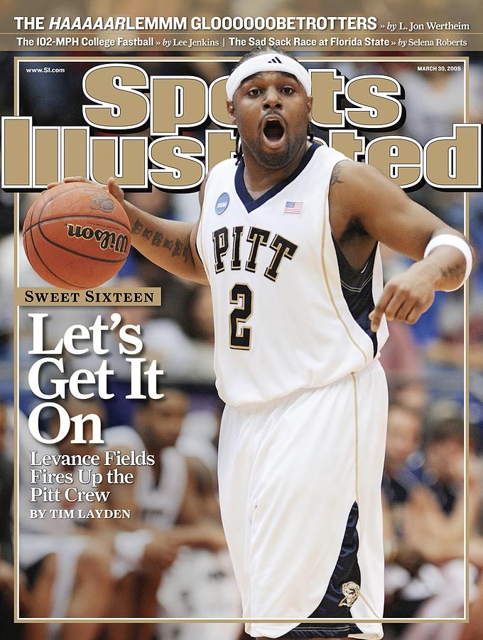 Univerity Of Pittsburgh Levance Fields, 2009 Ncaa East Sports Illustrated Cover Photograph by Sports Illustrated