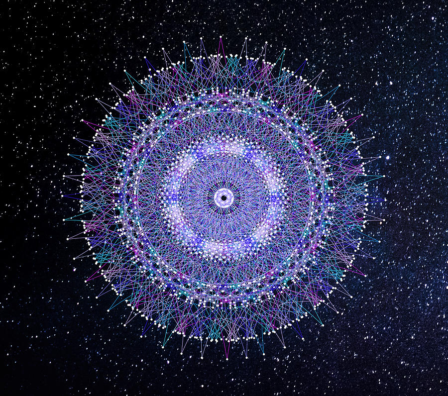 Universal Love Mandala by Nathalie DAOUT Universal Love Mandala by Nathalie DAOUT