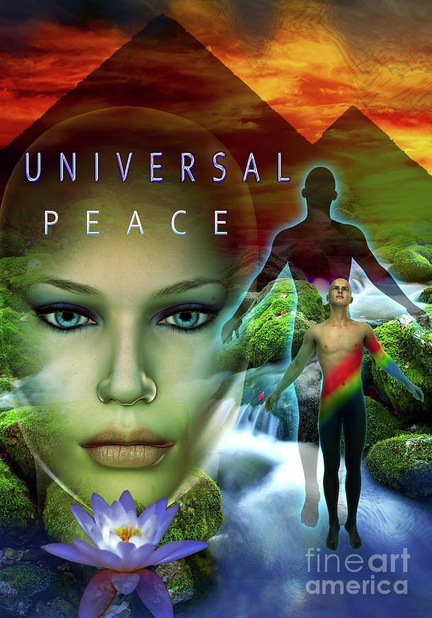 Universal Peace Digital Art by Shadowlea Is