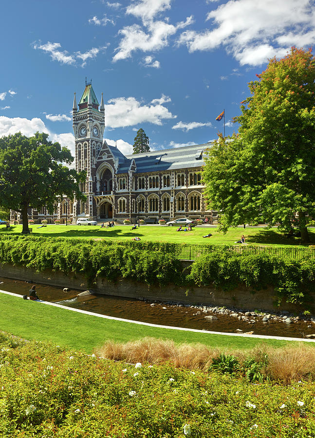 University, Dunedin, Otago, South Island, New Zealand, Oceania ...