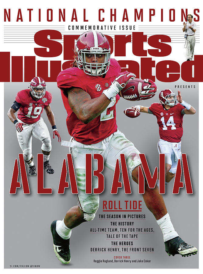 Tuscaloosa Photograph - University Of Alabama 2015 Ncaa National Champions Sports Illustrated Cover by Sports Illustrated