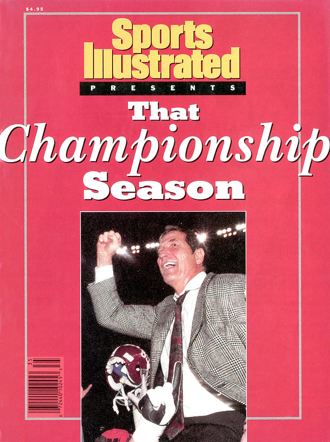 University Of Alabama Coach Gene Stallings, 1993 Usf&amp;g Sports Illustrated  Cover by Sports Illustrated