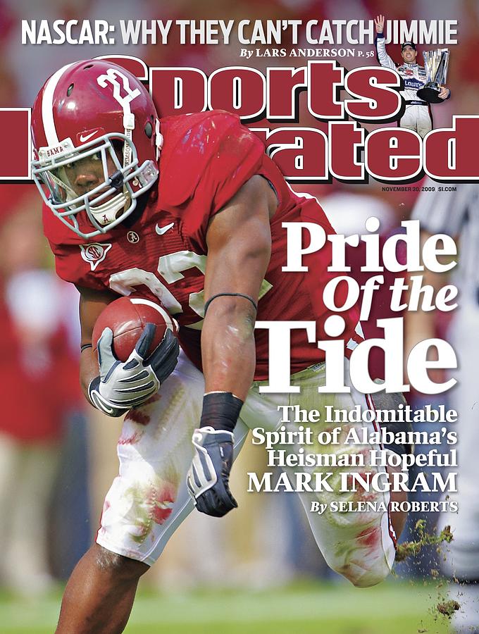 University Of Alabama Mark Ingram Sports Illustrated Cover Photograph by Sports Illustrated