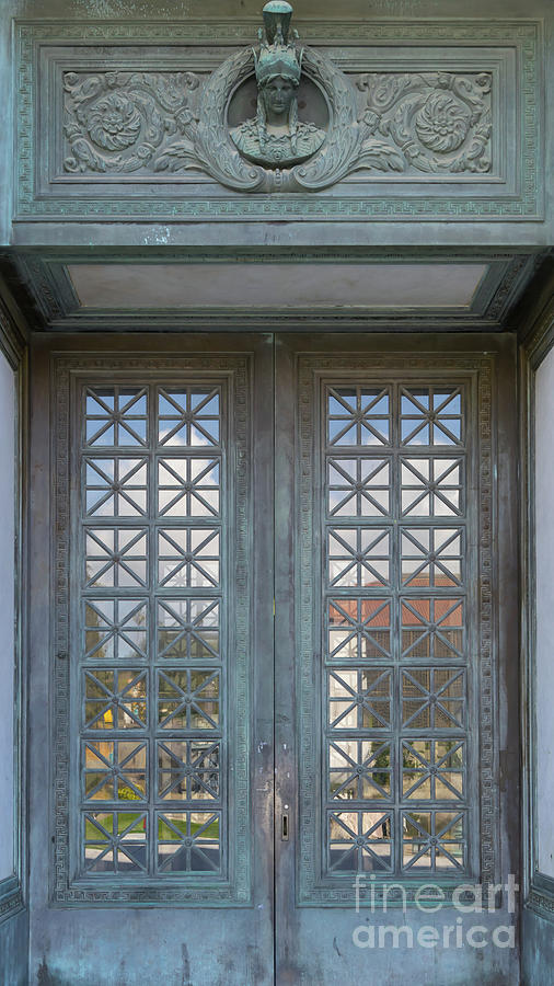 University of California Berkeley Doe Memorial Library Entrance Doors DSC6957 Photograph by Wingsdomain Art and Photography