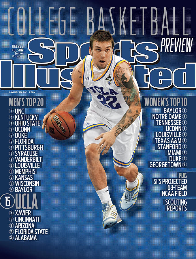 University Of California Los Angeles Reeves Nelson, 2011-12 Sports Illustrated Cover Photograph by Sports Illustrated