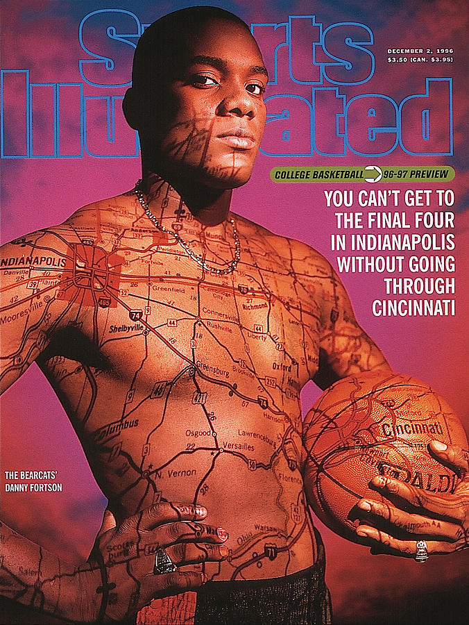 University Of Cincinnati Danny Fortson, 1996-97 College Sports Illustrated Cover Photograph by Sports Illustrated