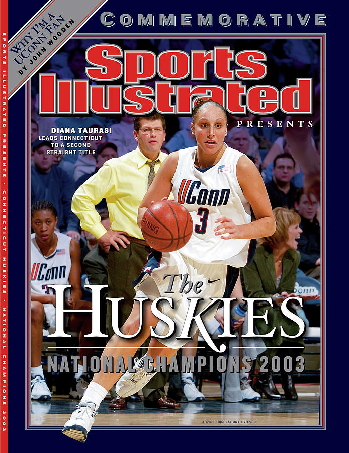 University Of Connecticut Diana Taurasi, 2003 Ncaa Womens Sports Illustrated Cover Photograph by Sports Illustrated