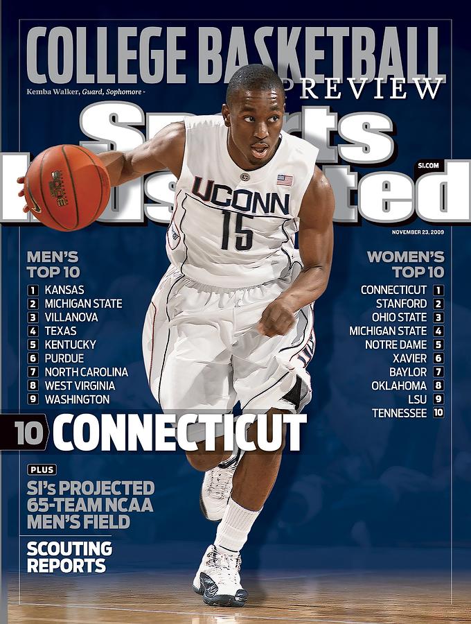 University Of Connecticut Kemba Walker, 2009 Big East Sports Illustrated Cover Photograph by Sports Illustrated