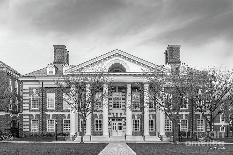 University of Delaware Dupont Hall Photograph by University Icons