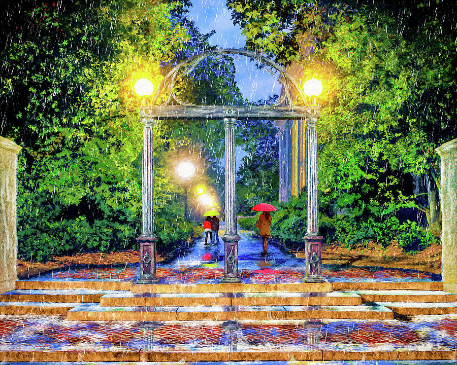 The Arch - University of Georgia North Campus Painting by Mark Tisdale