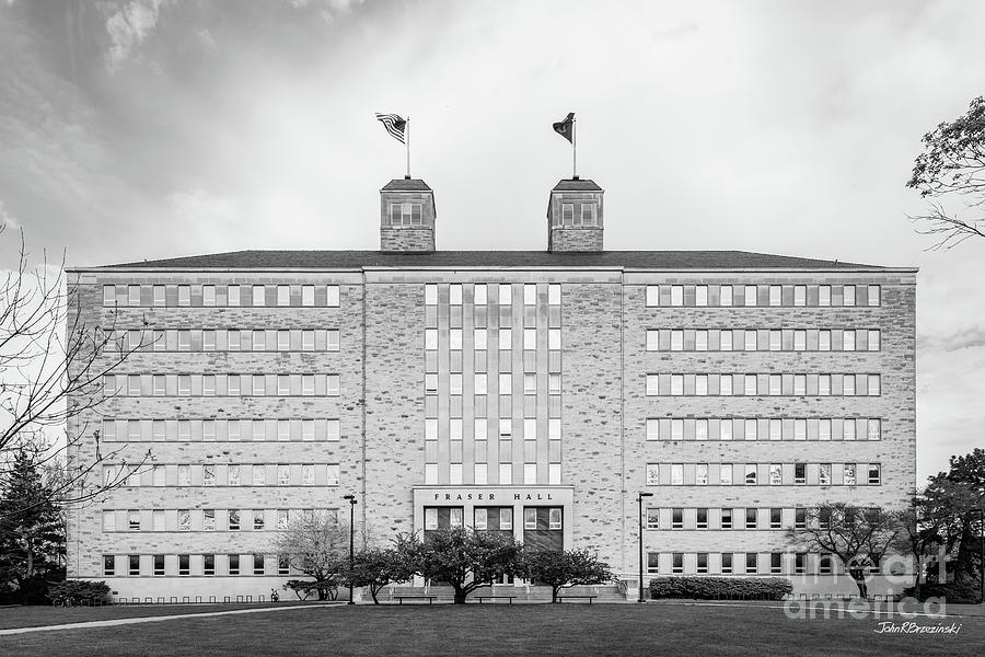 University of Kansas Fraser Hall Photograph by University Icons