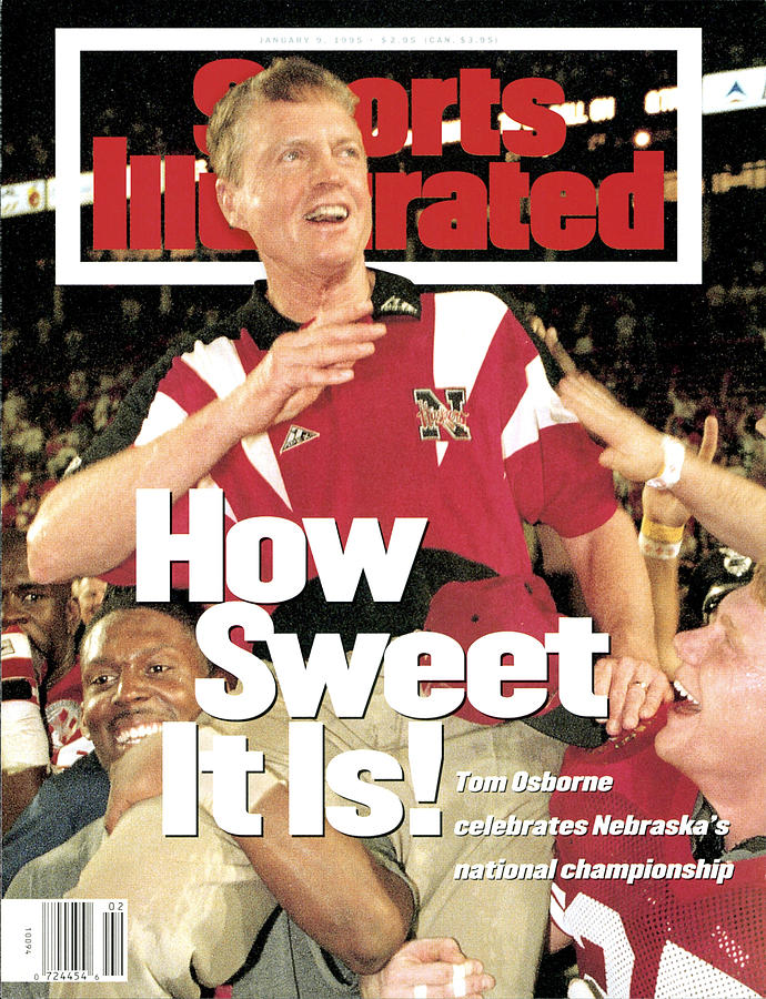 University Of Nebraska Coach Tom Osborne, 1995 Fedex Orange Sports Illustrated Cover Photograph by Sports Illustrated