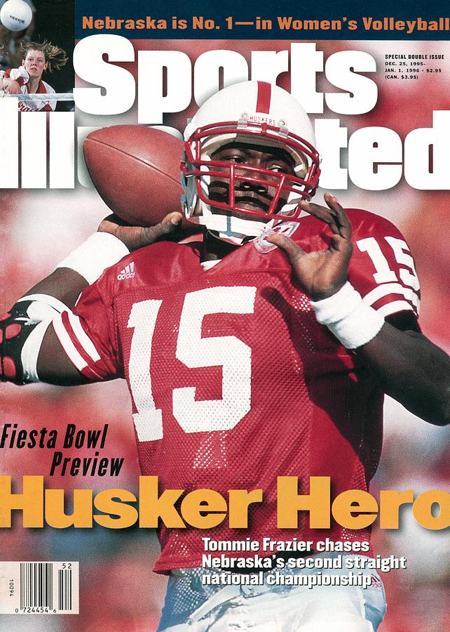 University Of Nebraska Qb Tommie Frazier Sports Illustrated Cover Photograph by Sports Illustrated