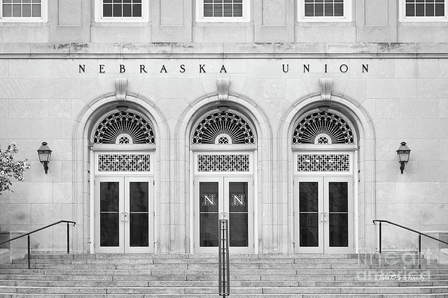 University of Nebraska Union Doors Photograph by University Icons