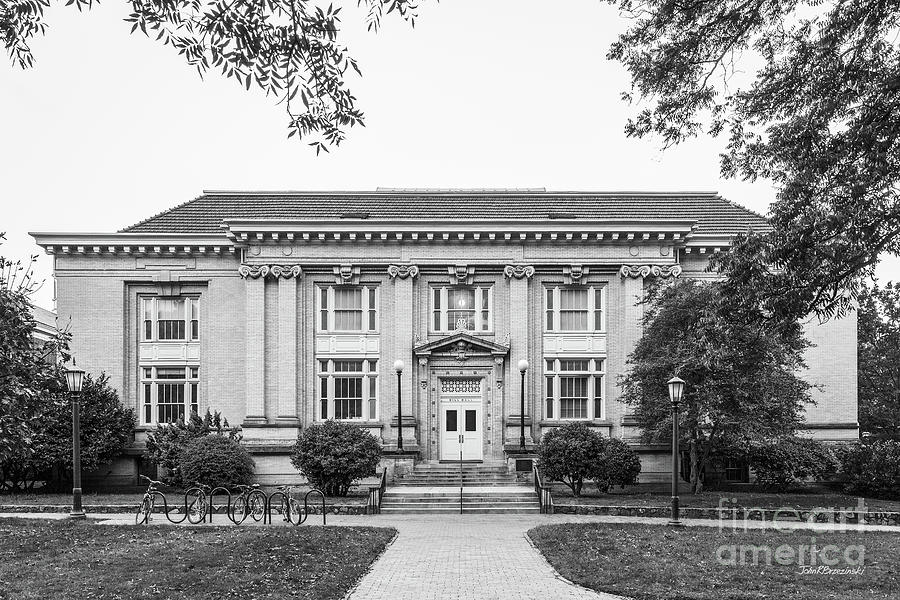 University of North Carolina Chapel Hill Hill Hall  Photograph by University Icons