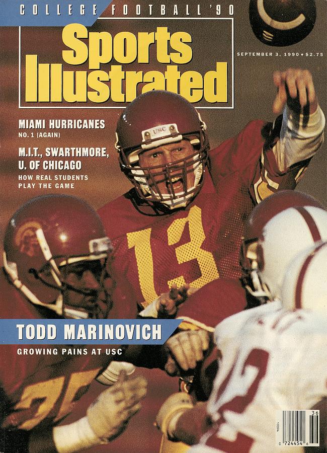 University Of Southern California Qb Todd Marinovich Sports Illustrated  Cover by Sports Illustrated