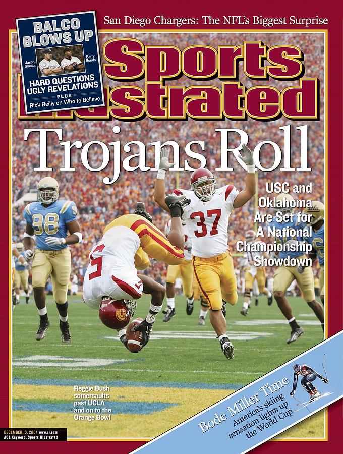 University Of Southern California Reggie Bush Sports Illustrated Cover Photograph by Sports Illustrated