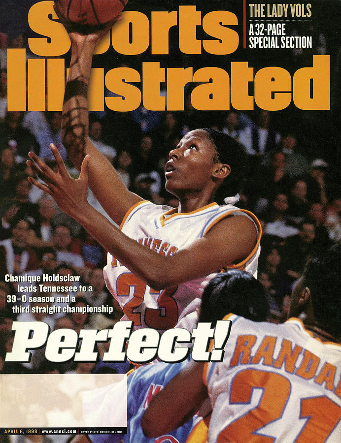 University Of Tennessee Chamique Holdsclaw, 1998 Ncaa Sports Illustrated Cover Photograph by Sports Illustrated