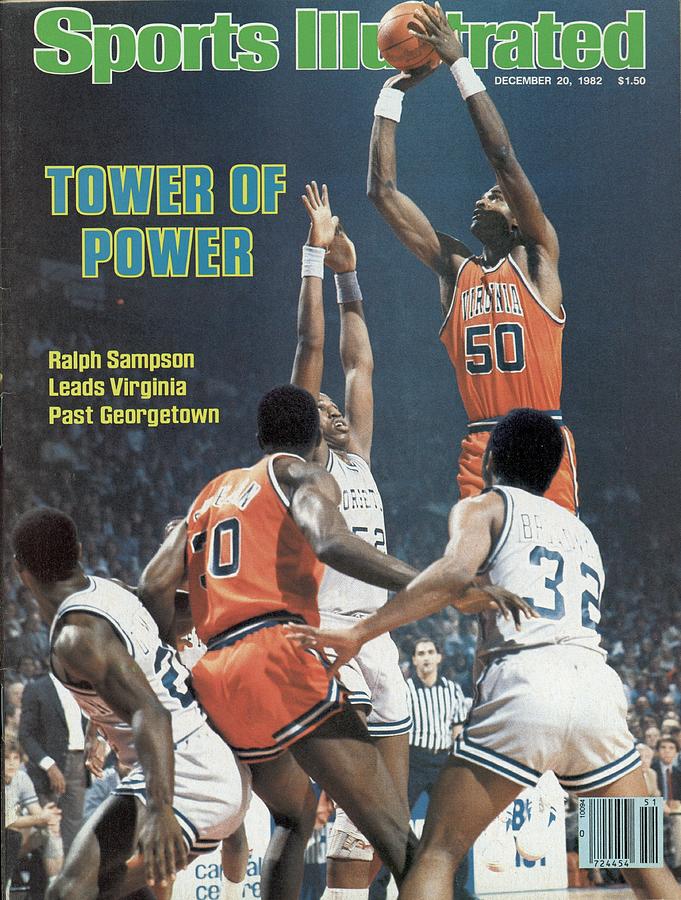University Of Virginia Ralph Sampson Sports Illustrated Cover Photograph by Sports Illustrated