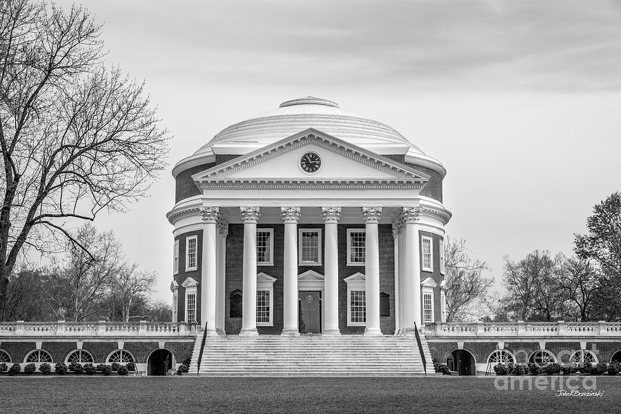 Thomas Jefferson Photograph - University of Virginia Rotunda by University Icons