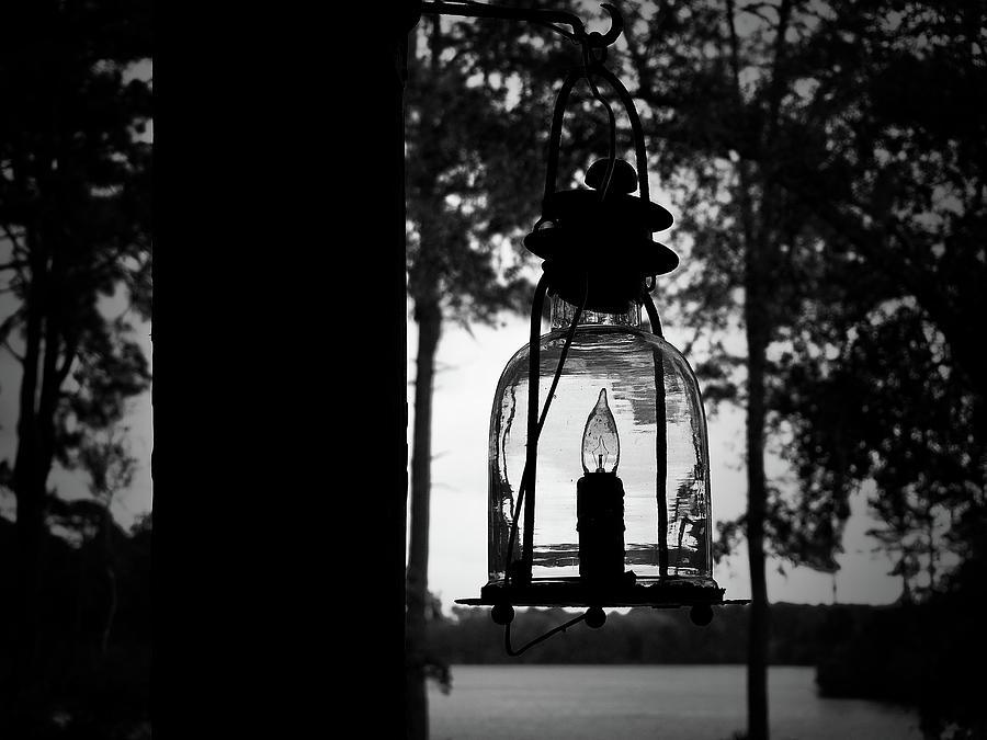 Unlit Lantern Photograph by Alida M Haslett