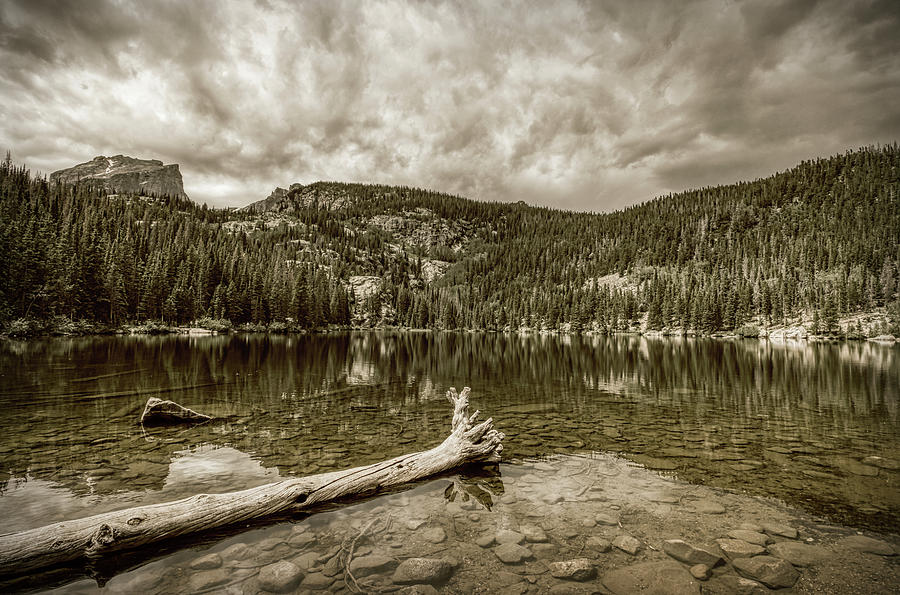 Mountain Photograph - Unsettled Seclusion by Jayme Spoolstra