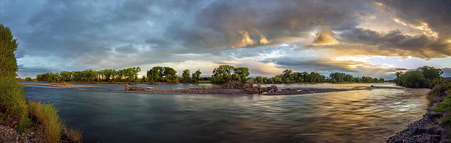 Untamed Yellowstone River Photograph by Leland D Howard