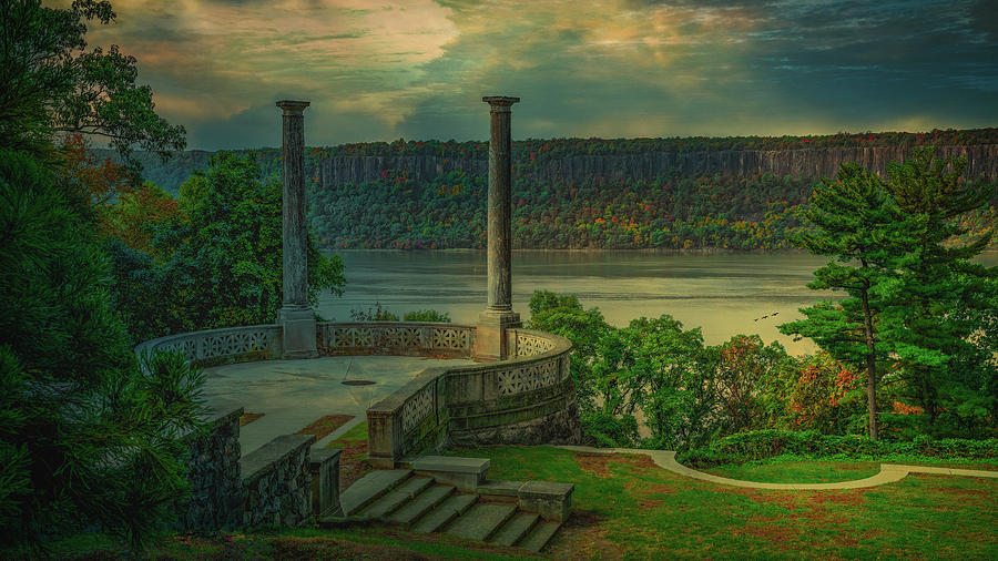 Yonkers Photograph - Untermyer Garden Landscape by Chris Lord