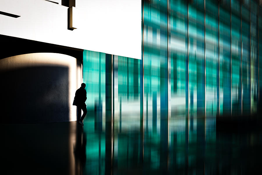 Architecture Photograph - Untitled _ Series Liminal Space by Gaia Rampon