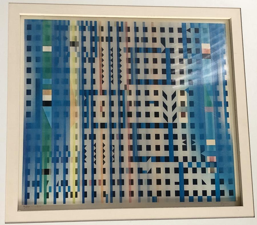 Untitled Agamagraph Mixed Media by Yaacov Gibstein Agam