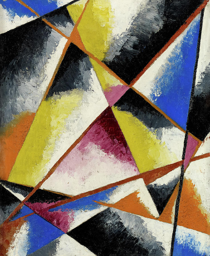 Abstract Painting - Untitled Compositions, 1916 by Lyubov Popova