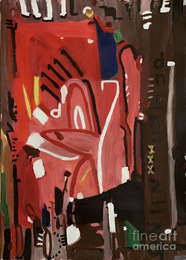 Abstract Painting - Spyralled by Denise Morgan Abstract Painting - Spyralled by Denise Morgan