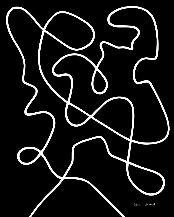 Modern Painting - Untitled II by Nikita Coulombe Modern Painting - Untitled II by Nikita Coulombe