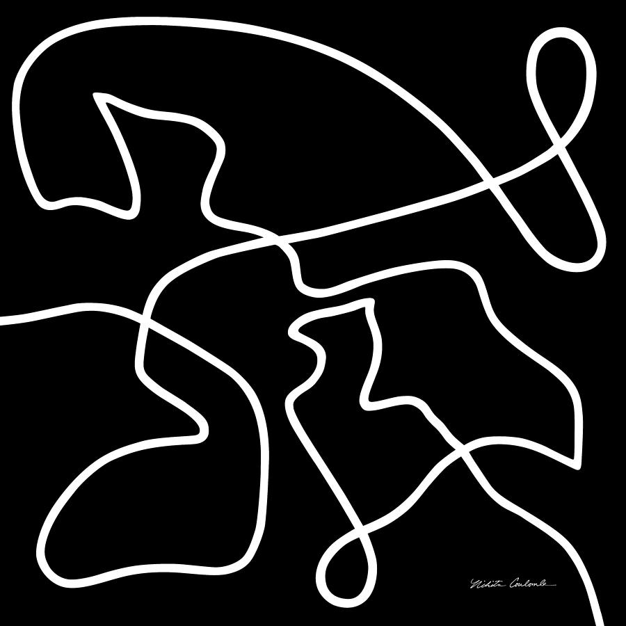Modern Painting - Untitled Vi by Nikita Coulombe Modern Painting - Untitled Vi by Nikita Coulombe