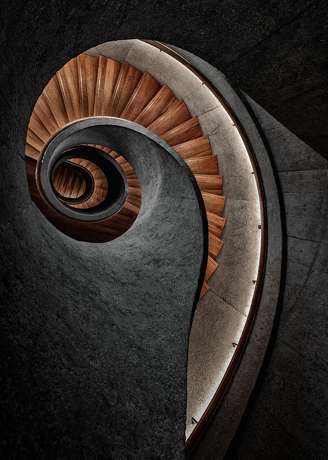 Stair Photograph - Unwind by Andreas Agazzi