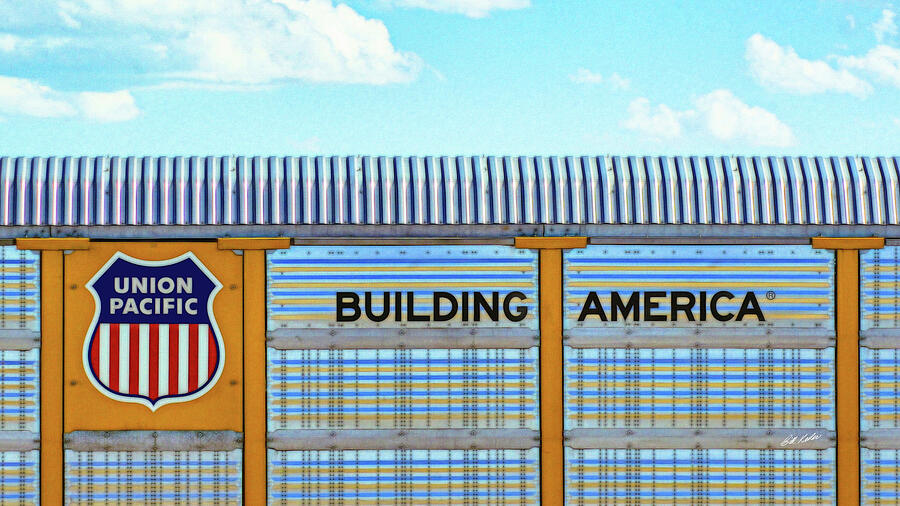 UP Building America Autorack Photograph by Bill Kesler - Fine Art America