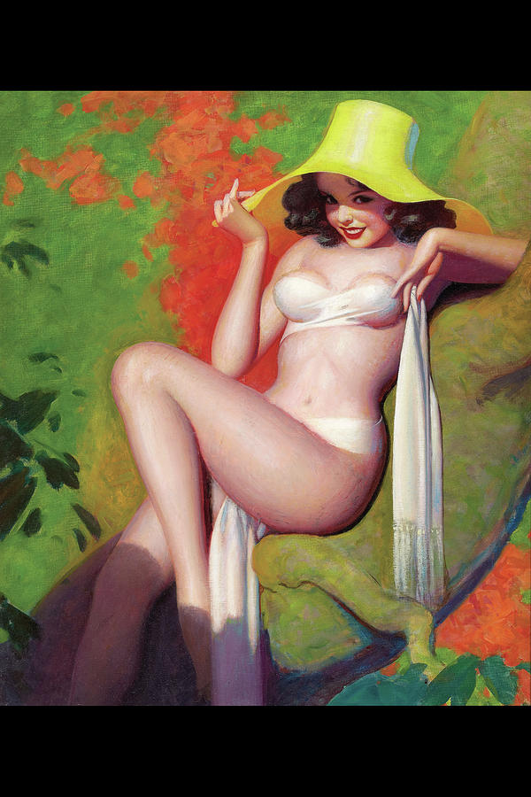 Up the Tree Painting by Enoch Bolles