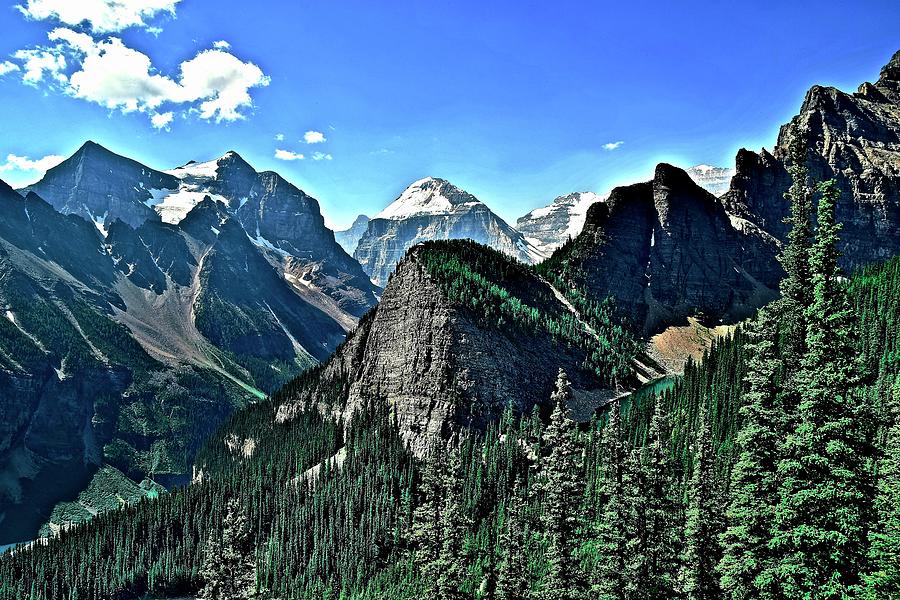 Banff National Park Photograph - Up Where the Eagles Fly by Frozen in Time Fine Art Photography