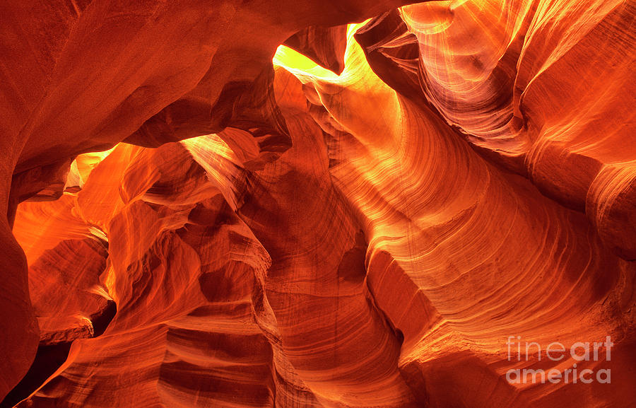 Upper Antelope Or Corkscrew Slot Canyon Arizona Photograph by Dave Welling