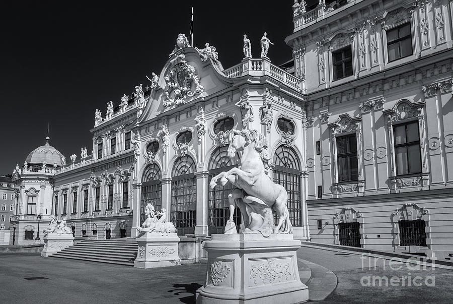 Upper Belvedere Palace, Vienna Photograph by Philip Preston