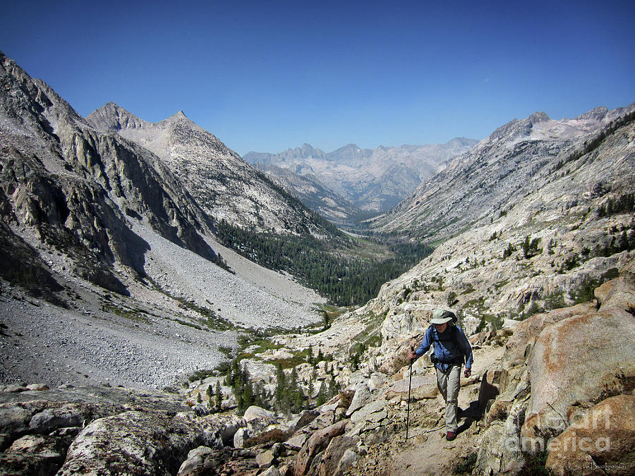 Upper Golden Staircase - John Muir Trail Photograph by Bruce Lemons ...