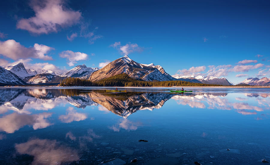 Upper Kananaskis Lake, Alberta Canada Photograph by Yves Gagnon