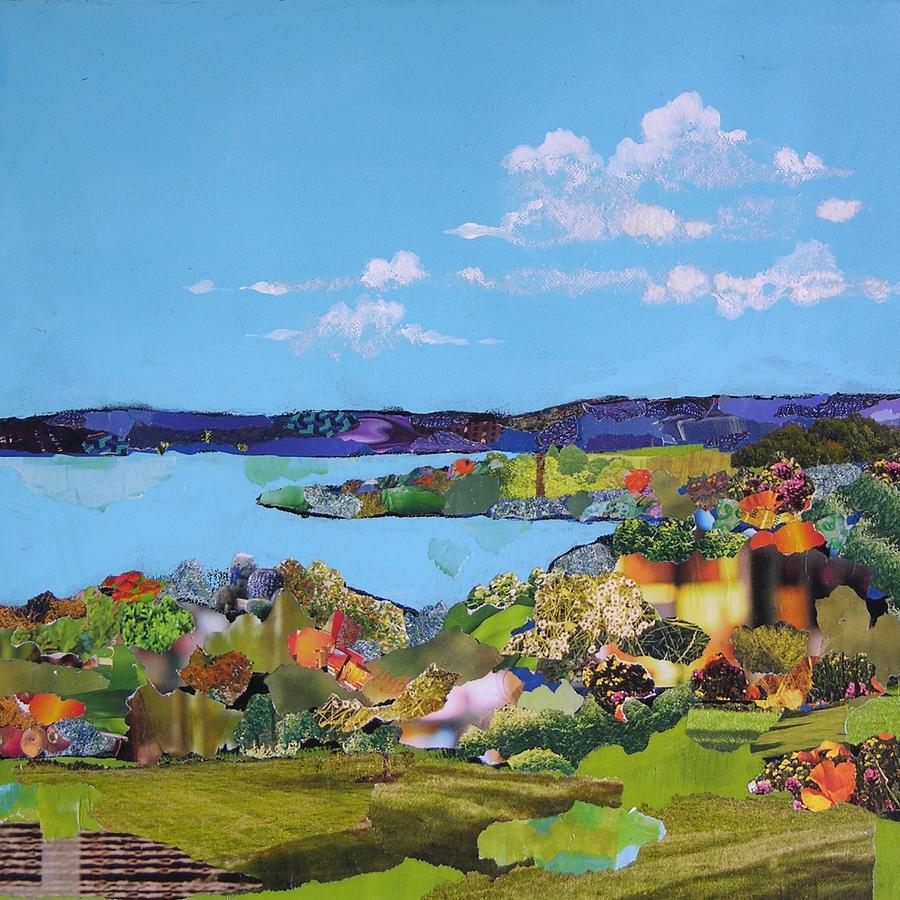 Upper Mattawamkeag, 2 of 3 Mixed Media by Robin Birrell